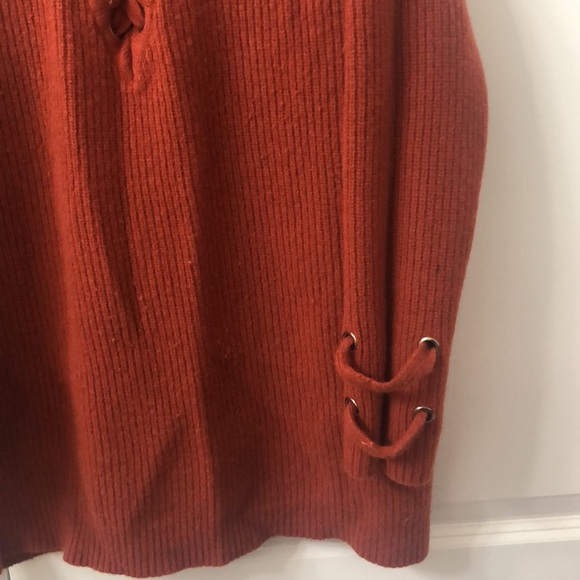 Cable knit sweater dress for women - Picture 4 of 6